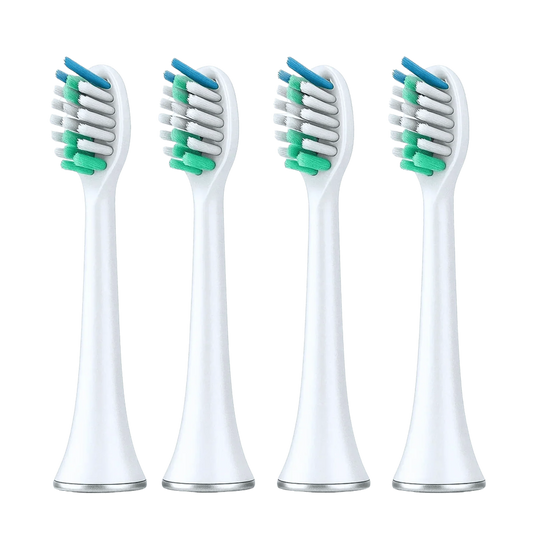 Sonic S100 Advanced™ Tandbørstehoveder – Hvide (4-pak)